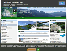Tablet Screenshot of gemeinde.pfitsch.bz.it